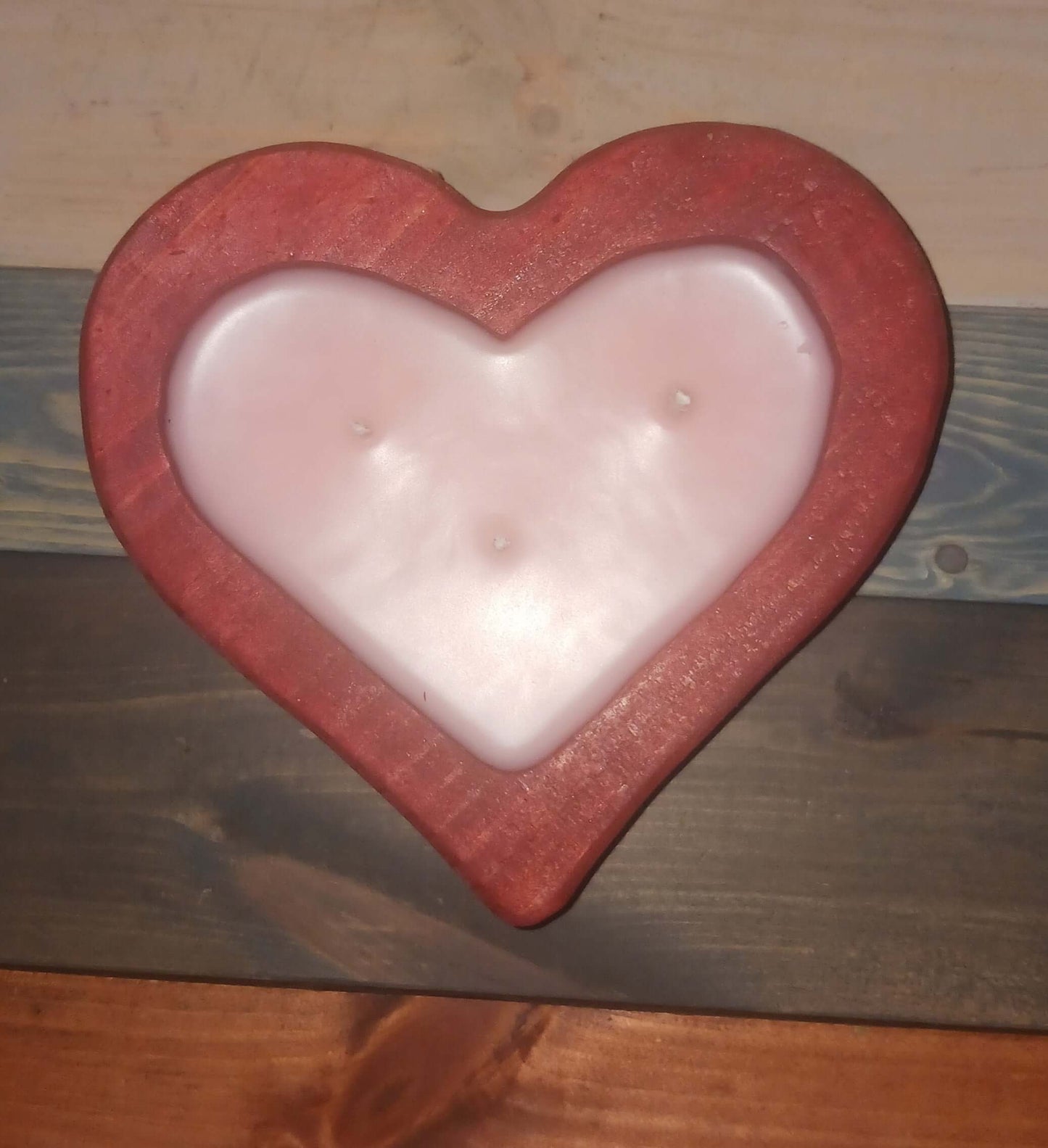  Valentines Heart Candle